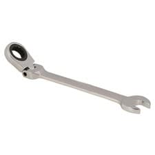 Image of Flexible Combination Ratchet Spanner Wrench 16mm Metric 180° Flex Head CR-V