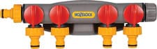Image of HOZELOCK - Multi-Tap Connector 4-Way Watering : Ideal for Creating 4 Circuits...