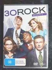 Image of 30 Rock : Season 5 (3 DVD Set) Region 4, Brand New & Sealed, FREE Next Day Post