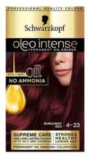 Image of Schwarzkopf Oleo Intense Permanent Hair Colour 4-23 Burgundy Red