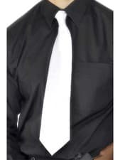 Image of Deluxe White Gangster Tie