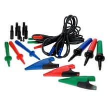 Image of Fluke TL165UK Fused Test Lead Set for 1650 and 1660 Series Multifunction Testers