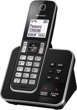 Image of Panasonic KX-TGD62 Cordless Home Phone DECT Office Use Answer Machine Handsets