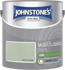 Image of Johnstone'S - Wall & Ceiling Paint - Natural Sage - Silk Finish- Emulsion Paint