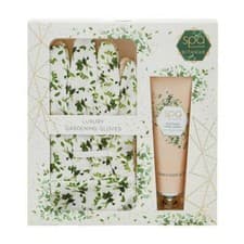 Image of Style & Grace Botanique Garden Glove Set guantes hand cream crema manos gift