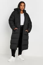 Image of Yours Curve Women's Plus Size Padded 2-in-1 Puffer Coat