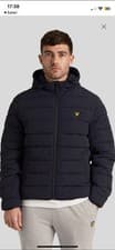Image of Lyle and Scott Puffer Jacket Large