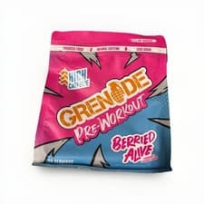 Image of Grenade High Caffeine Pre Workout Powder - Berried Alive, 330g - Free Delivery!