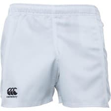 Image of Canterbury Mens Rugby Shorts Advantage Poly Twill Shorts White (Size: 46)