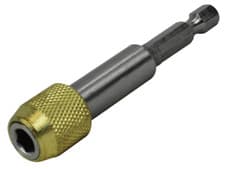 Image of Faithfull FAISBMBHUNIV Magnetic Stainless Steel Quick-Release Bit Holder |