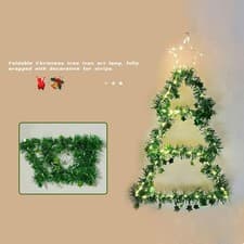Image of Christmas Window Decoration Indoor Tree Shaped Decorative Remote Control