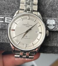 Image of CERTINA DS AUTOMATIC CAIMANO Powermatic 80 Mens Watch 41mm RRP £755