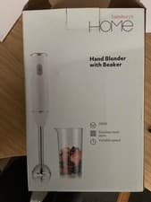 Image of Hand blender 200w Stainless Steel Stem and plastic beaker