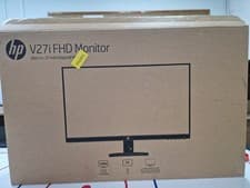 Image of HP V27i Full HD 75 Hz 27 Inches Monitor , Black - Slightly Used