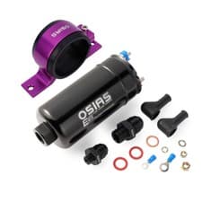 Image of OSIAS EFI 380LH 1000HP Fuel Pump + Purple Bracket E85 Compliant Bosch 044 style