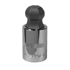 Image of SBBH013 Sealey Ball-End Hex Socket Bit 19mm 1/2" Sq Drive [Sockets Individual]