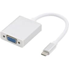 Image of USB C to VGA Adapter, Type C 3.1 Male to VGA Female Adapter Cable for Laptop PC