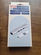 Image of Logik L3HBEC23 USB 3.2 Hub with Ethernet and Type C Adapter