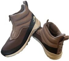 Image of NEW The North Face Thermoball Zip II WP Boots Womens Taupe Winter Waterproof 9