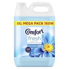 Image of Comfort Fresh Blue Skies Fabric Conditioner Softener 160 washes (4.8 L) Free SH.
