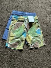 Image of BNWT TU Baby Boys 12-24 Months Twin Pack Of Pull On Shorts