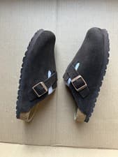 Image of Birkenstock Boston Clogs Suede Size UK 5 (24 Hours Delivery)