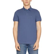 Image of Tommy Hilfiger Mens Polo Shirts1985 Regular Fit Pullover Short Sleeve Top Tee