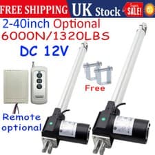 Image of 6000N Linear Actuator 12V DC Electric Linear Motor for Door opener 50-1000mm UK