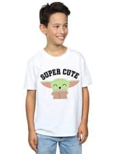 Image of Star Wars Boys The Mandalorian Super Cute T-Shirt