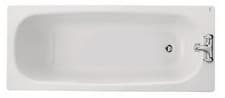 Image of TWYFORD BL1402WH CELTIC 1500X700 STEEL BATH 2 TAP HOLES