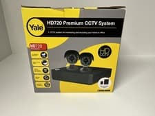 Image of Yale HD720 premium CCTV System contents new in box
