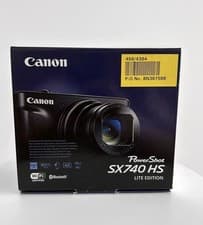 Image of CANON PowerShot SX740 HS Lite Superzoom Camera | sliver| New | free delivery 🚚