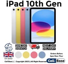 Image of RE SEALED Apple iPad 10th Gen (2022) 10.9" 64GB WiFi /5G All Colours 12 Months