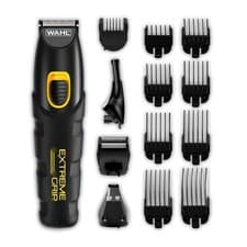 Image of WAHL EXTREME GRIP 7 IN 1 ELECTRIC MULTIGROOMER RECHARGEABLE TRIMMER KIT 9893-417