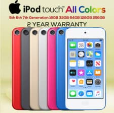 Image of New Apple iPod Touch 5th 6th 7th Gen 16/32/64/128/256GB -Sealed All colors Lot