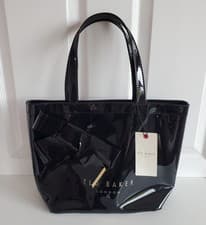 Image of Ted Baker Black Nikicon Knot Bow Icon Bag