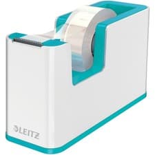 Image of Leitz Tape Dispenser Including Tape WOW Ice Blue