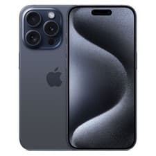 Image of Apple iPhone 15 Pro Max - 1TB - Unlocked - Blue Titanium - Very Good Condition