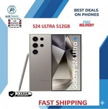 Image of Samsung Galaxy S24 Ultra 5G 512GB Unlocked Smart Phone -TITANIUM GREY-PRISTINE