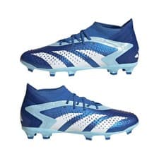 Image of Adidas Juniors Kid's UK 10K Predator Accuracy.1 FG Football Boots Blue IE9499