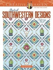 Image of Creative Haven Stylish Southwestern Designs Coloring Book