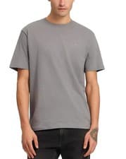Image of Replay R T Shirt Tonal Logo GREY