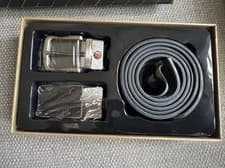 Image of Ted Baker reversible Leather Belt In A Gift Box
