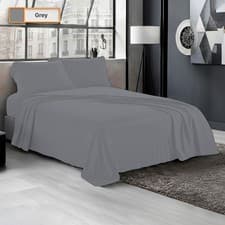 Image of 400 Thread Count 100% Egyptian Cotton Flat Bed Sheet ? Soft Hotel Quality
