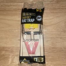 Image of Victor Deadfast Easy Set Wooden Rat Trap Rodent Strong & Easy To Bait