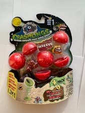 Image of Crashlings Meteor Mutants Wicked Cool Toys 4 Pack Series 1 Insects Pops new Dama