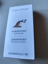 Image of Crabtree and Evelyn Gardeners Hand Therapy cream boxed sealed tube 100g