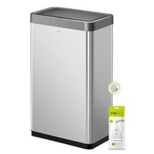 Image of EKO Mirage X 80L Motion Sensor Bin, Large Automatic Touchless Stainless Steel Ru