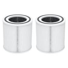 Image of 2 Pieces Air Purifier Filter Replacement Filtration System Repairing HEPA Filter