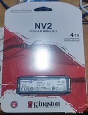 Image of Kingston NV2 PCIe 4.0 NVMe M.2 2280 4TB SSD SNV2S/4000G Brand New